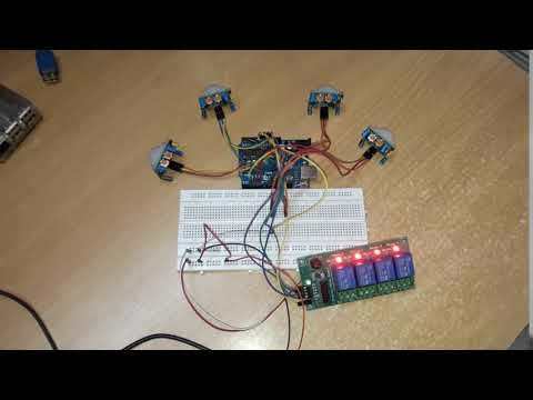 Arduino Controlling Multiple P.I.R Sensor on Same Bord