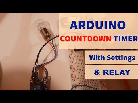 Arduino Countdown Timer with Relay