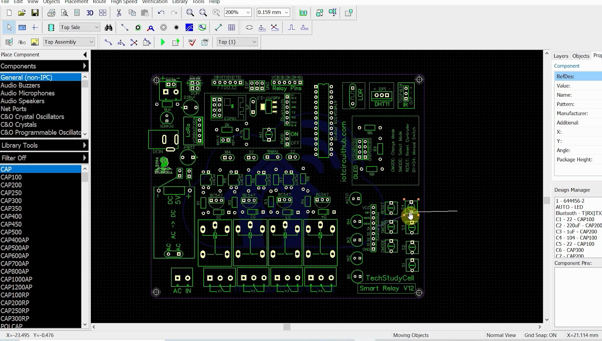 Arduino ESP01 control relay PCB 1.png