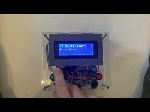 Arduino Games Console - Hangman Game