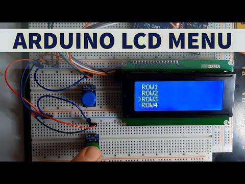 Arduino LCD Menu - Simple Tutorial