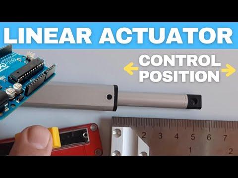 Arduino Linear Actuator Position Control With Smooth Start