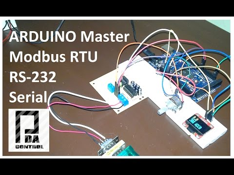 Arduino Master Modbus RS-232 In 5 Minutes .. : PDA_Control