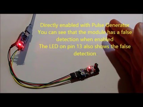 Arduino Nano: Infrared Obstacle Avoidance Sensor with Visuino