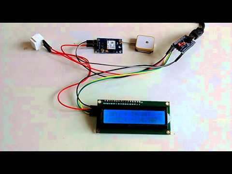 Arduino Nano: Show GPS location on I2C 2 X 16 LCD Display With Visuino