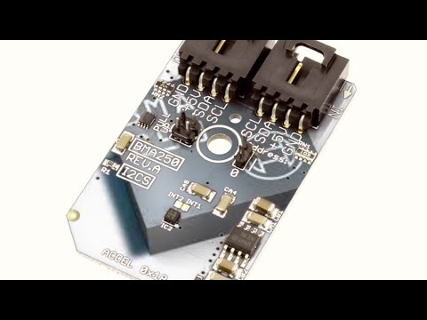 Arduino Nano BMA250 Digital Triaxial Acceleration Sensor Tutorial