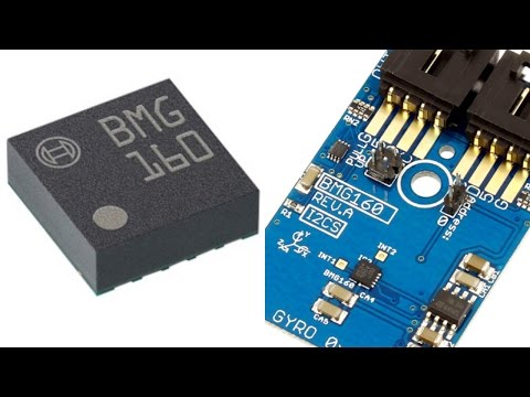 Arduino Nano BMG160 Triaxial Gyroscope Sensor Tutorial