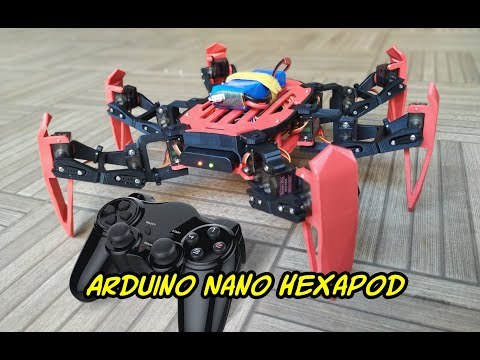 Arduino Nano Sword leg Hexapod