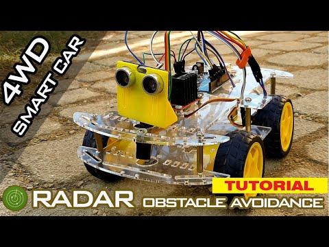 Arduino Obstacle Avoidance Smart Robot Car with Radar - Simple Tutorial