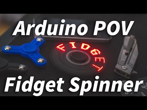 Arduino POV Fidget Spinner - DIY!