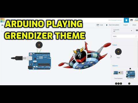 Arduino Playing Grendizer theme