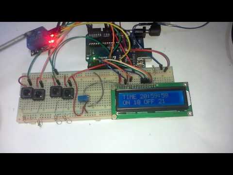 Arduino Programmable Timer With On/Off Set Point