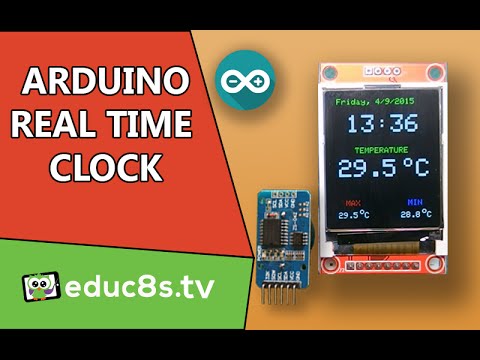 Arduino Project: Real time clock DS3231 and TFT