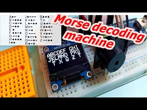 Arduino Project-Morse Decoder And Transmitter