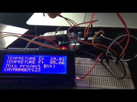 Arduino Temperature Monitor with 4x20 LCD