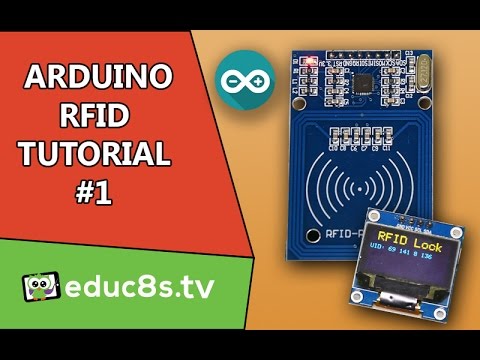 Arduino Tutorial: RFID Tutorial RC522 with an Arduino Uno and an OLED display from Banggood.com