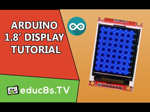 Arduino Tutorial: Using the ST7735 1.8&amp;quot; Color TFT Display with Arduino.