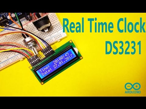 Arduino Tutorial 33: DS3231 Real Time Clock