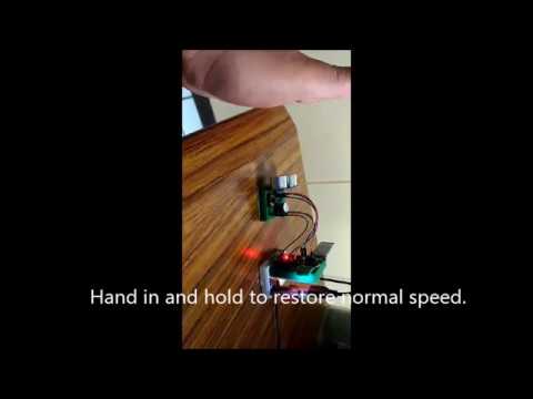 Arduino UltraSonic Gesture Control