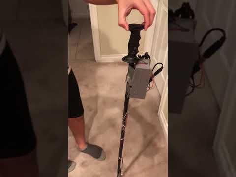 Arduino Vibrating Walking Stick for Blind People