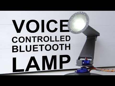 Arduino Voice Controlled Bluetooth Moving Lamp