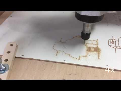 Arduino based CNC engraving/milling machine 1