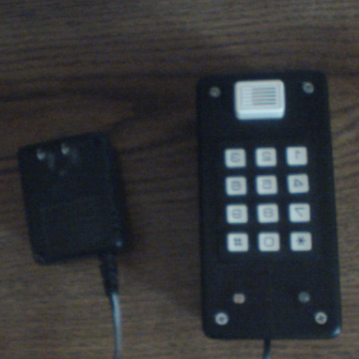 Arduino laser detector keypad