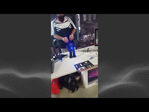 Arduino powered humanoid arms control with The Tactigon Skin