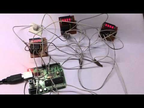 Arduino shift register test 1