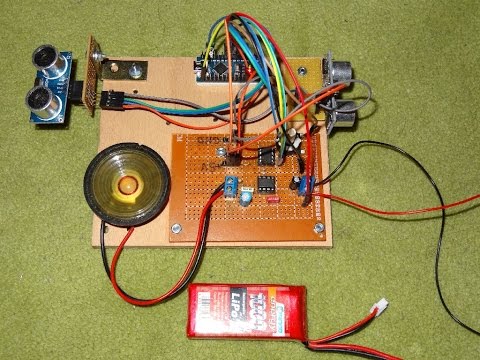 Arduino theremin with variable pitch and volume - Theremin mit ver&amp;auml;nderlicher Tonh&amp;ouml;he und Lautst&amp;auml;rke