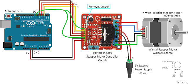 Arduino to DuinoTech L298_labelled.png