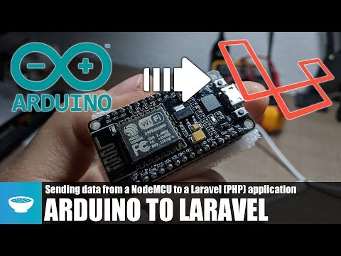 Arduino to Laravel Communication - Send data from NodeMCU to Laravel