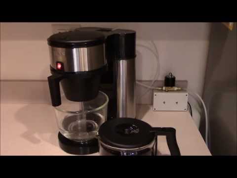 Arduino-Controlled  Bunn Coffeemaker  Automatic Fill/Brew  System