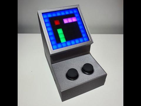 Arduino-based 3D-printed mini retro arcade machine