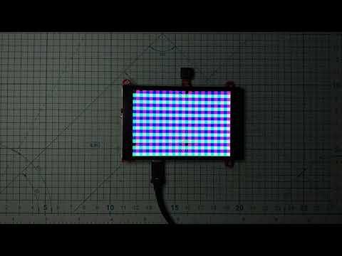 Arduino_GFX 3-bit Canvas to 3-bit ILI9488 480x320