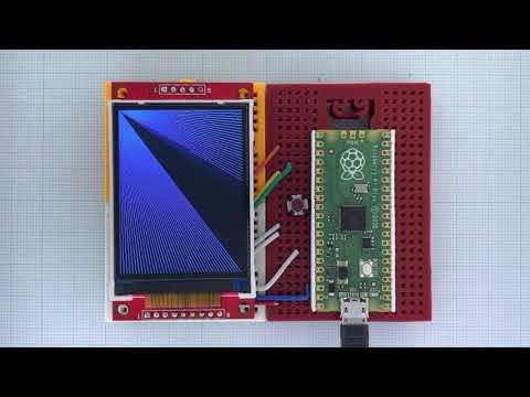 Arduino_GFX Raspberry Pi Pico ILI9341