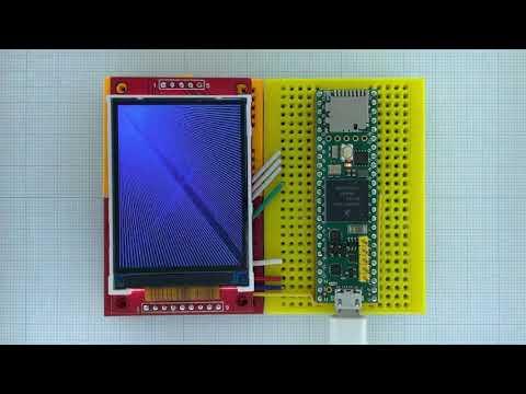 Arduino_GFX Teensy 4.1 ILI9341