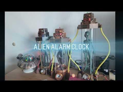 Area 51 Alien Alarm Clock