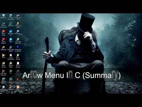 Arrow Menu Using The C Programming Language