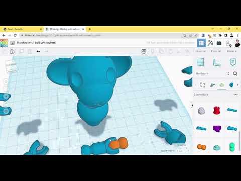 Articulated Creatures With Tinkercad Connectors: Tinkercad Connectors