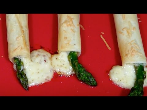 Asparagus in Filo Pastry: Phyllo Wrapped Asparagus recipe