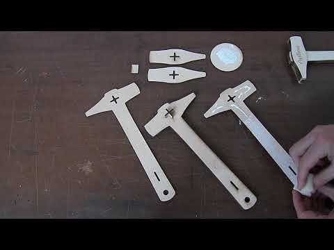 Assembling of Wooden Hammer