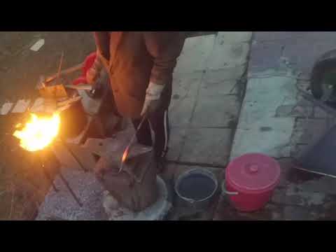 Assembly and test of the forge