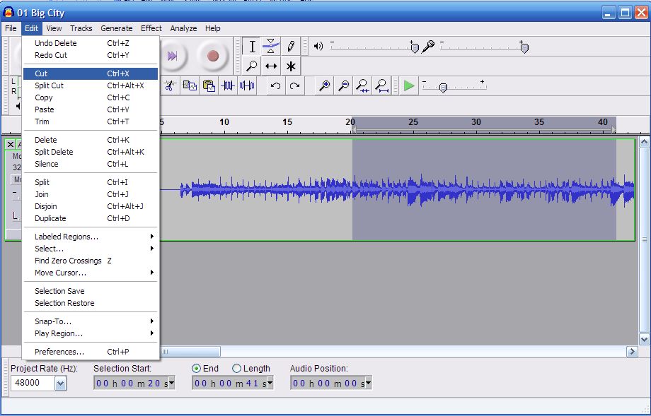 Audacity cutting Ringtone material.jpg