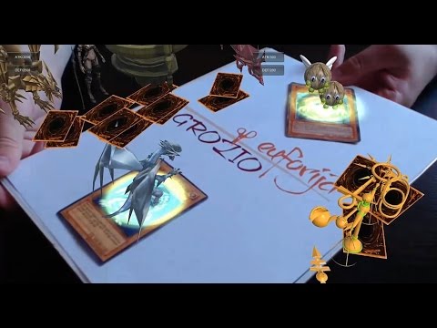 Augmented Reality Tutorial No. 21: Unity3D and Vuforia for MultiTarget Tracking - YuGiOh! Card Game