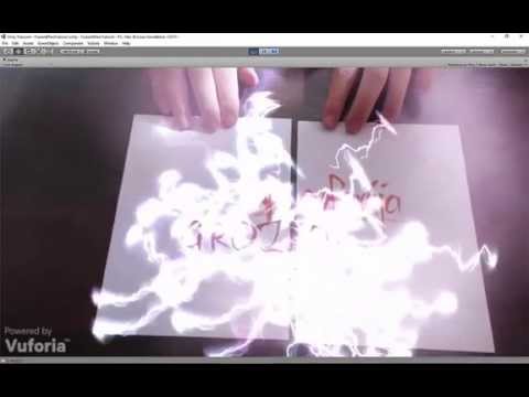 Augmented Reality Tutorial No. 30: Fusion Effect using MultiTarget Tracking (Unity3D, Vuforia)