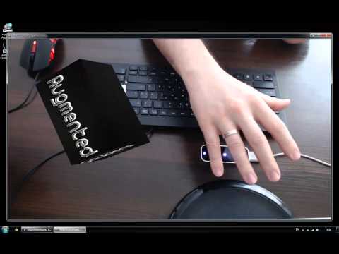 Augmented Reality Tutorial No. 8: Interaction using Leap Motion