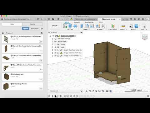 Autodesk Fusion 360 - Ensamblaje Final.