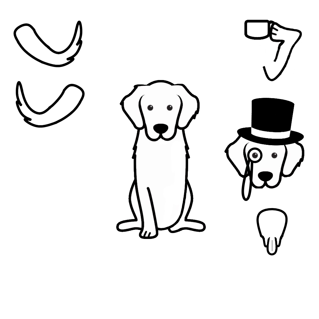 Automata Dog tea printable sheet.png