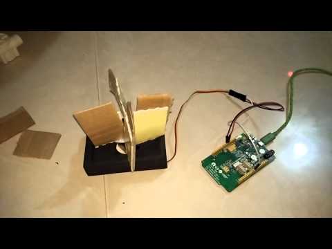 Automated Revolving Door Prototype With Linkit One